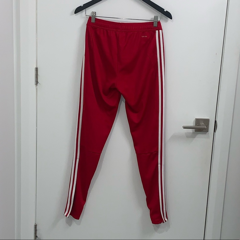 2/$60 Red Adidas Track Pants for Women - Picture 3 of 6
